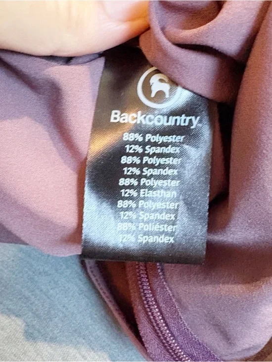 Backcountry On The Go Light Jumpsuit Boilersuit Size Small Huckleberry Mauve - Picture 12 of 16